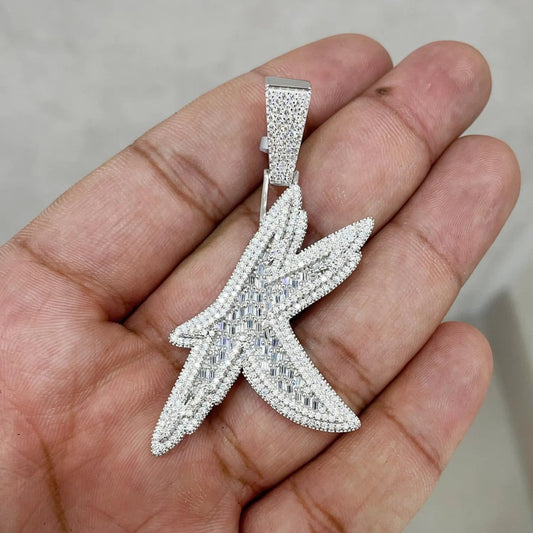 Moissanite Pendant 059