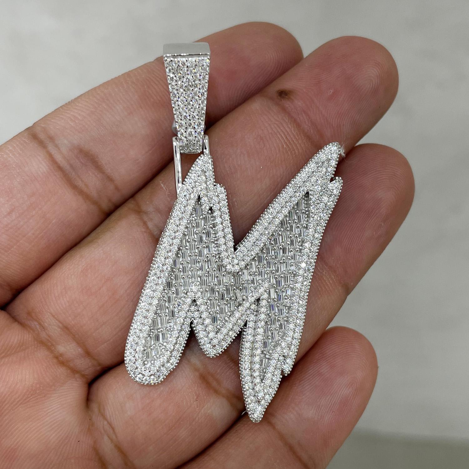 Moissanite Pendant 061