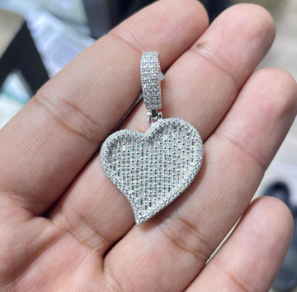 Moissanite Pendant 084