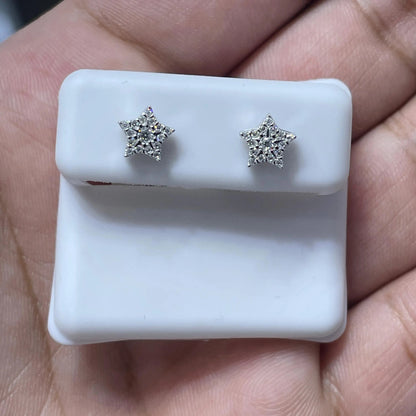 Moissanite Earrings 049