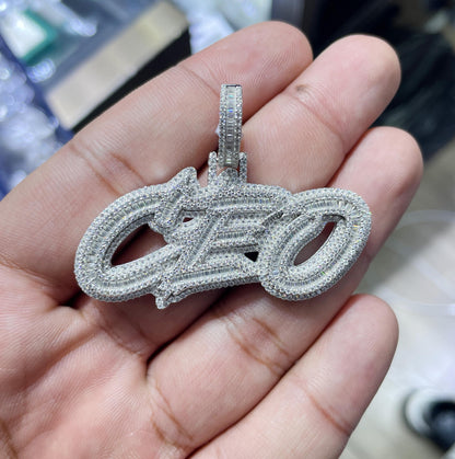 Moissanite Pendant 096