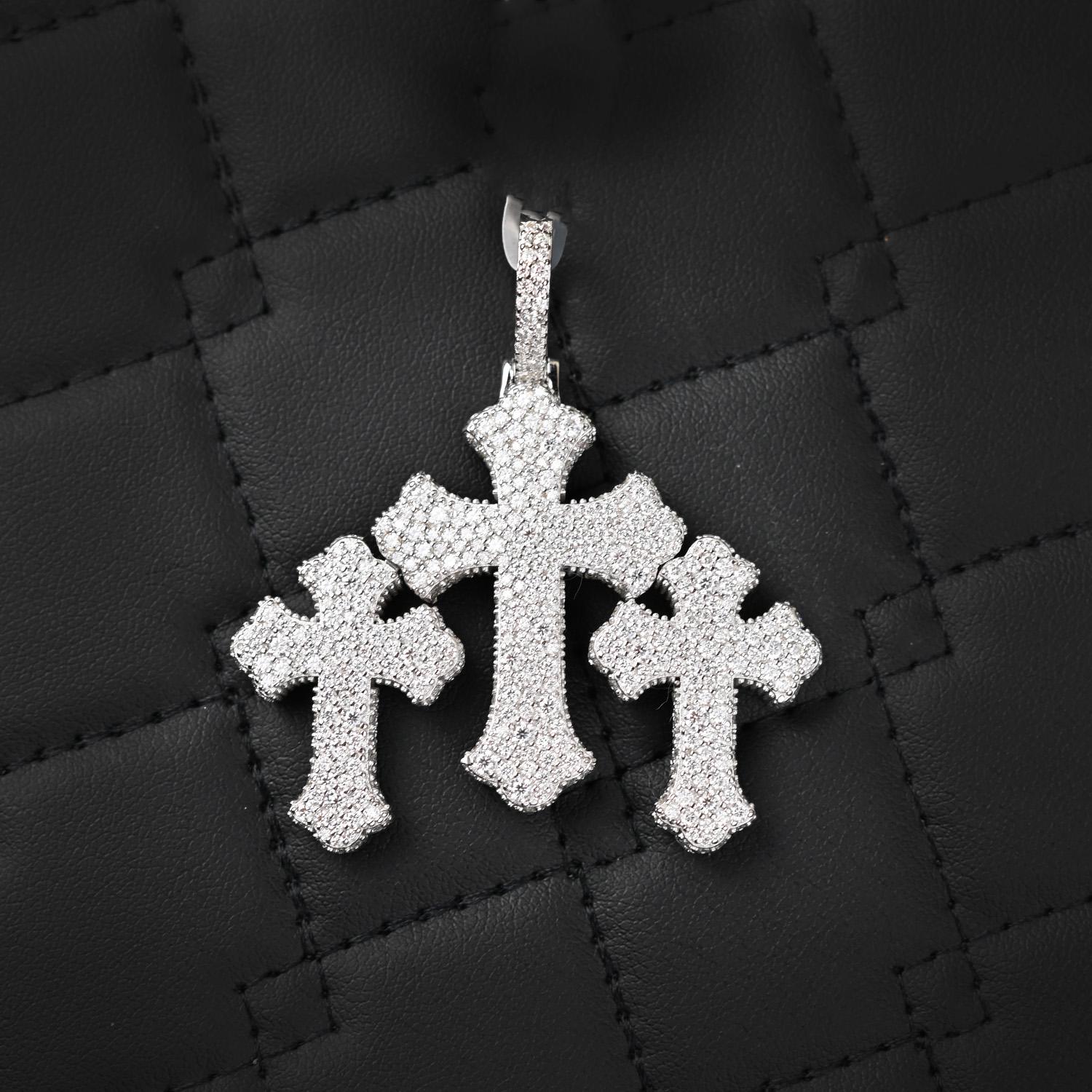 Moissanite Pendant 054