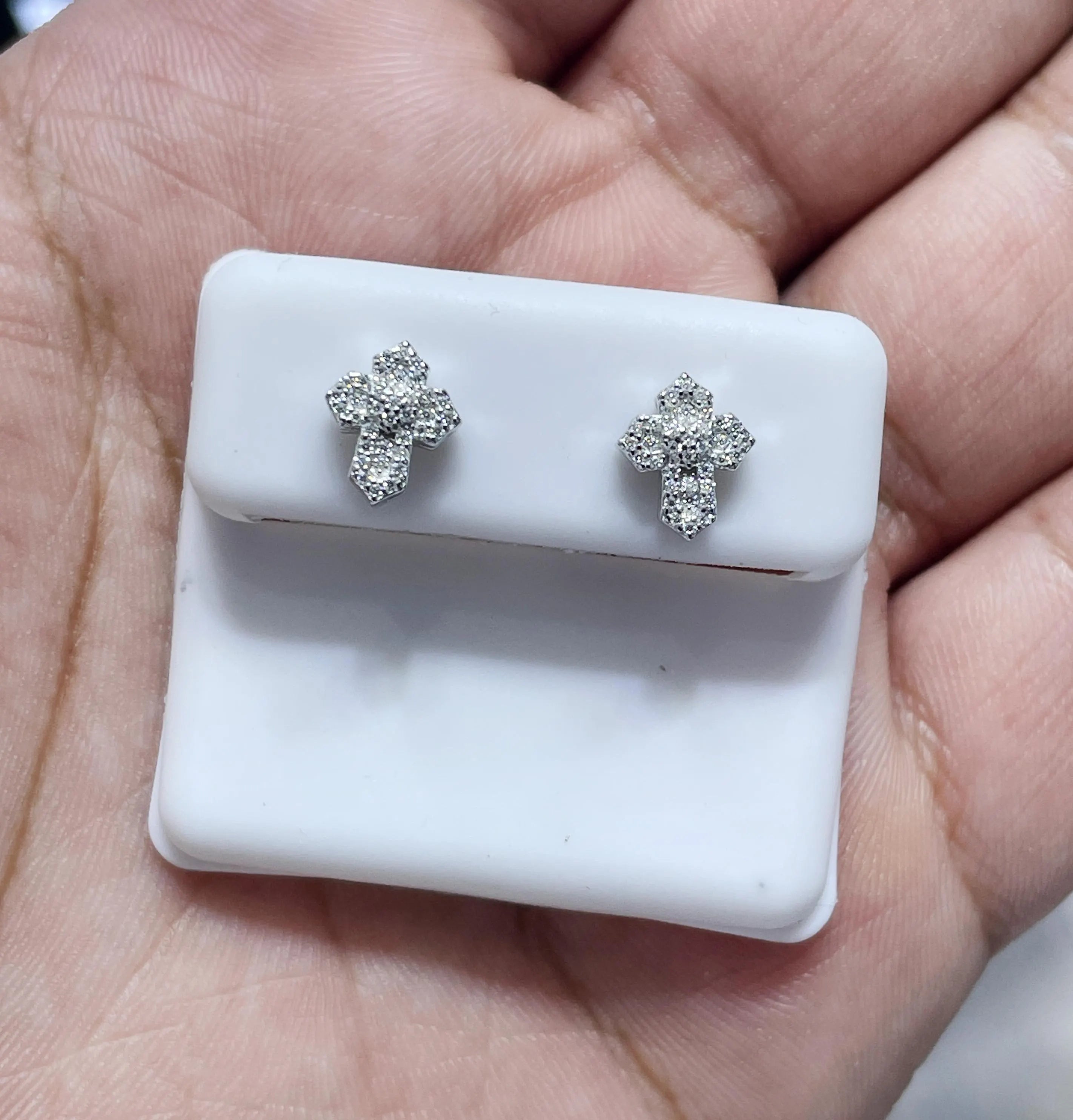 Moissanite Earrings 014
