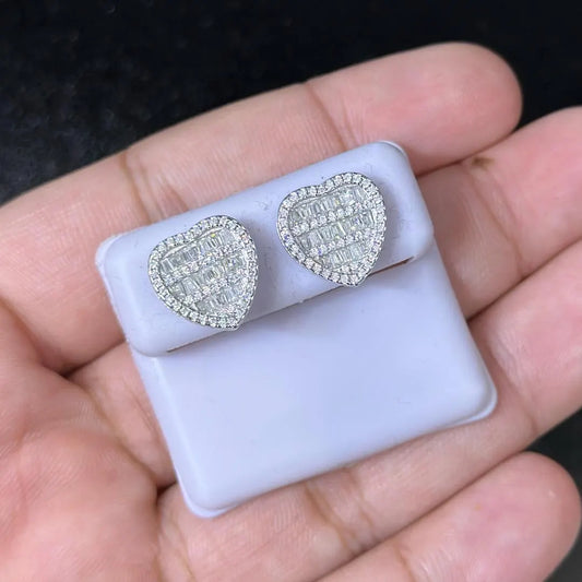 Moissanite Earrings 010
