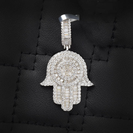 Moissanite Pendant 026