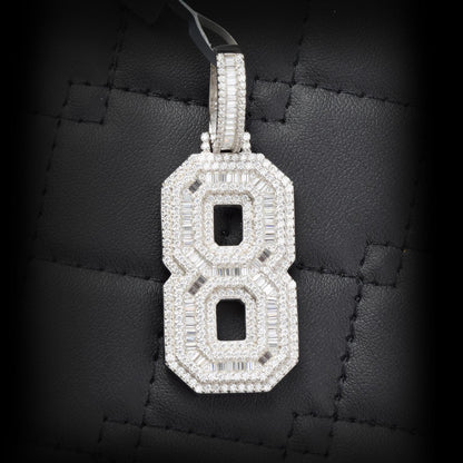 Moissanite Pendant 082