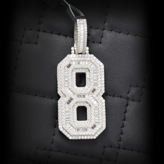 Moissanite Pendant 082