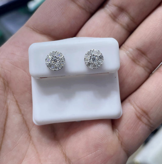 Moissanite Earrings 023