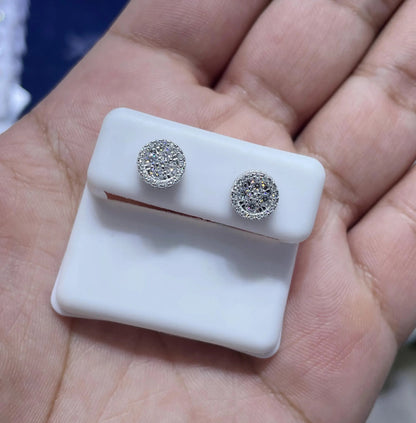Moissanite Earrings 026
