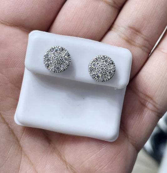 Moissanite Earrings 036