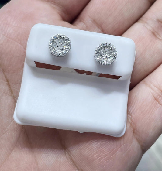 Moissanite Earrings 054