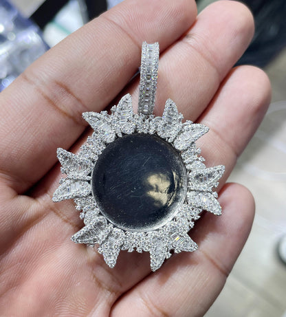 Moissanite Pendant 011