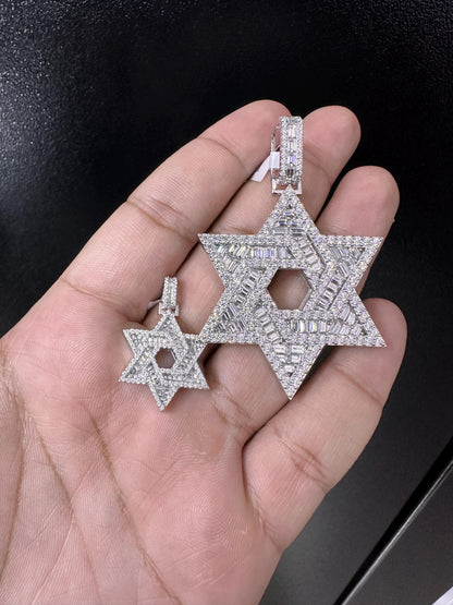 Moissanite Pendant 089