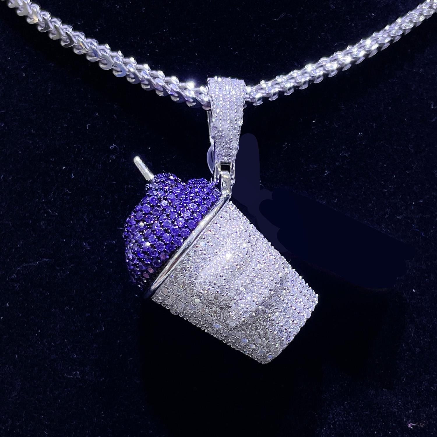 Moissanite Pendant 029