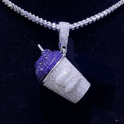 Moissanite Pendant 029