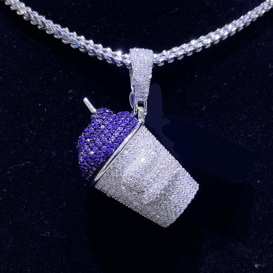 Moissanite Pendant 029