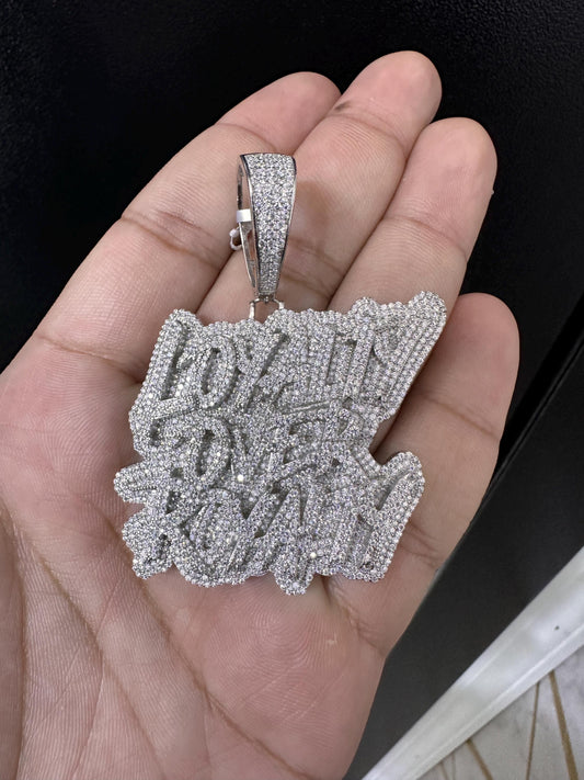 Moissanite Pendant 017