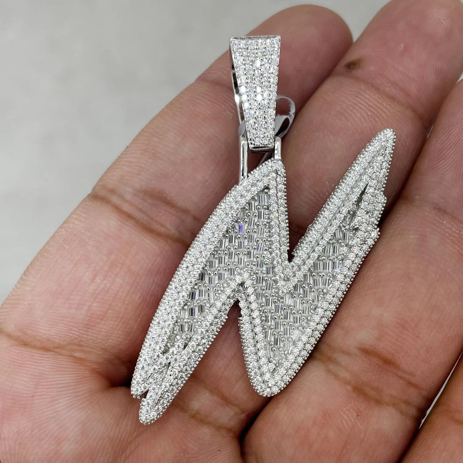 Moissanite Pendant 062