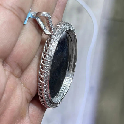 Moissanite Pendant 024