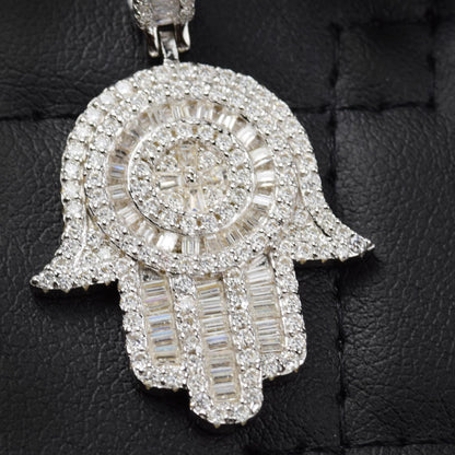 Moissanite Pendant 026