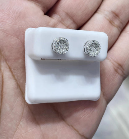Moissanite Earrings 054