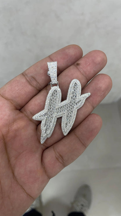 Moissanite Pendant 057