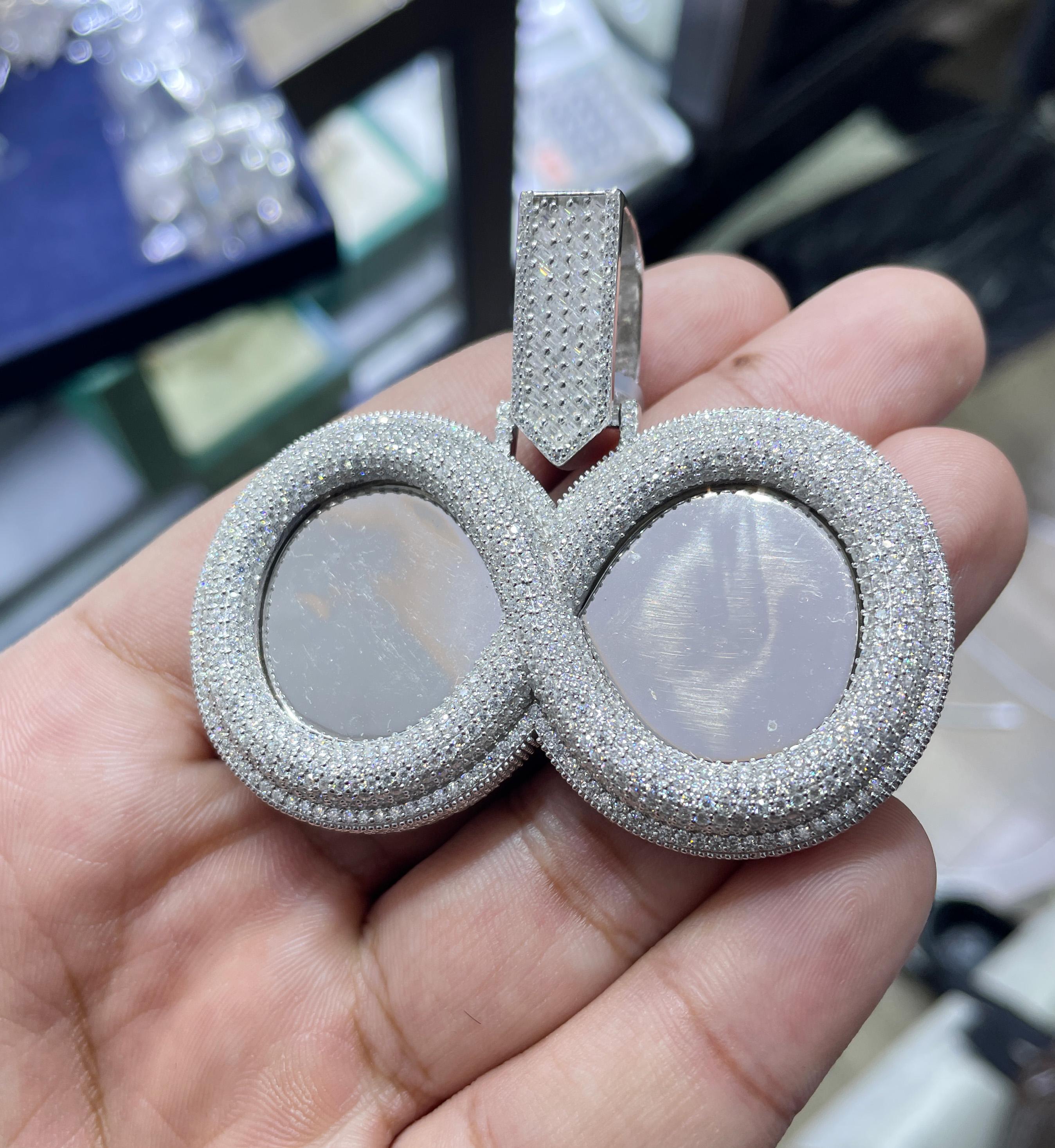 Moissanite Pendant 023