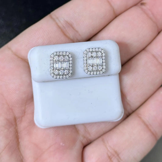 Moissanite Earrings 032