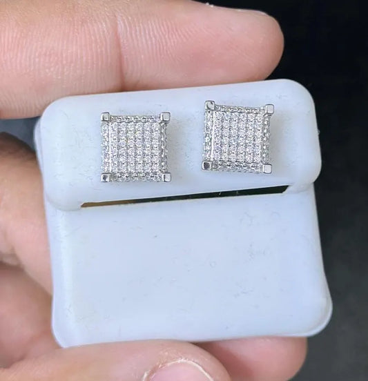 Moissanite Earrings 033