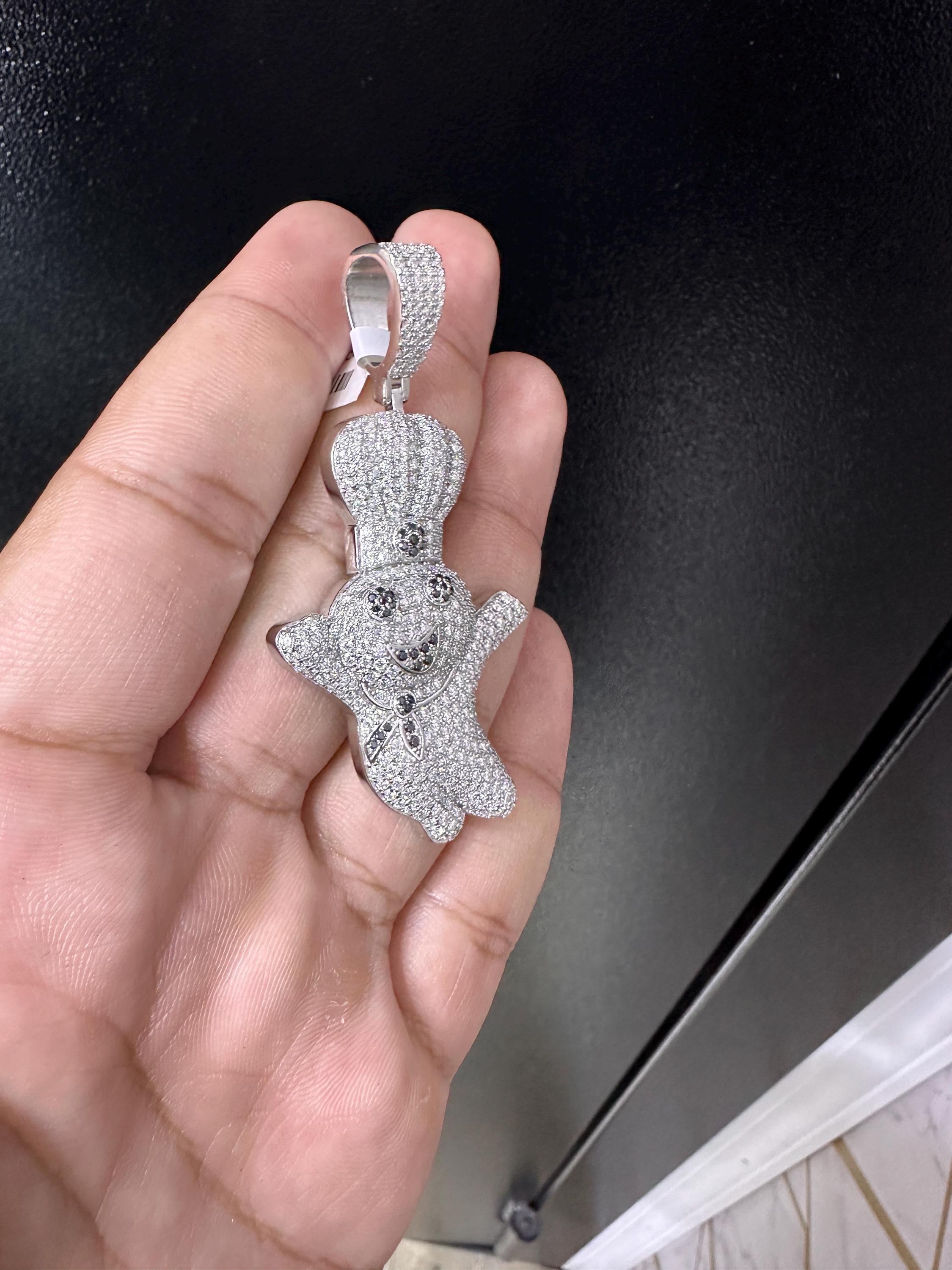 Moissanite Pendant 035