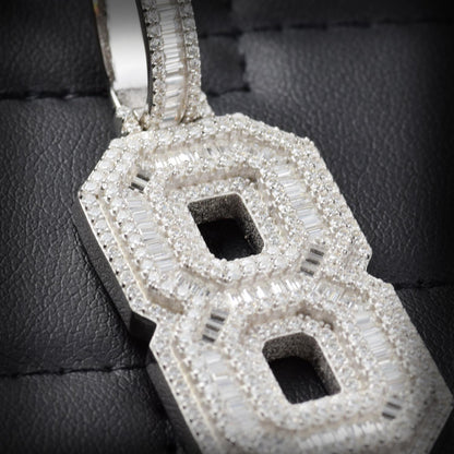 Moissanite Pendant 082