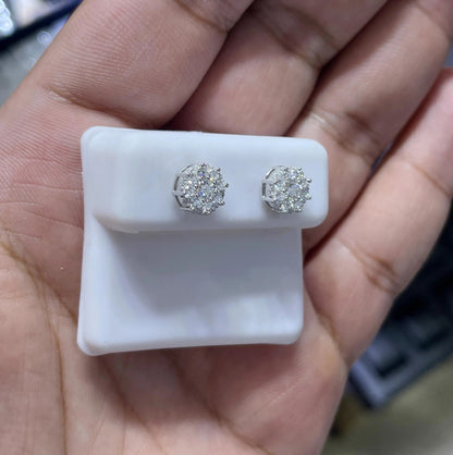 Moissanite Earrings 028