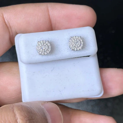 Moissanite Earrings 051