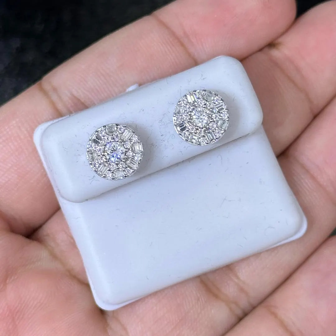 Moissanite Earrings 02
