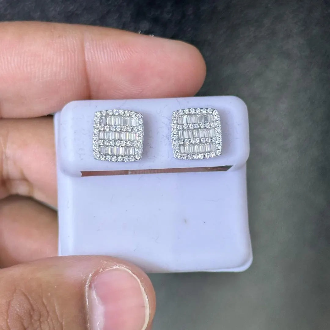 Moissanite Earrings 024