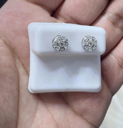 Moissanite Earrings 043