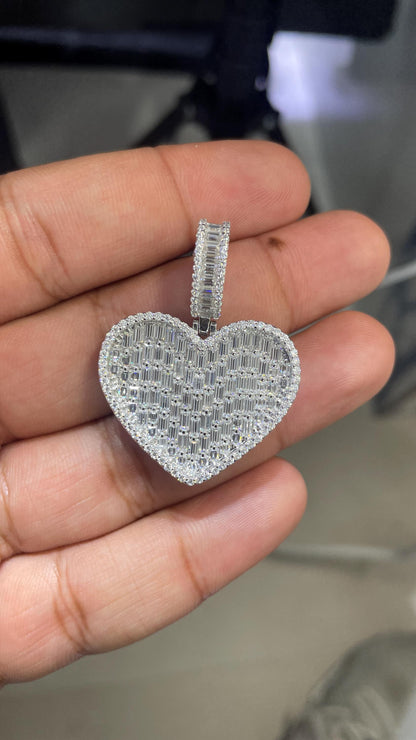 Moissanite Pendant 09