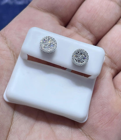 Moissanite Earrings 026