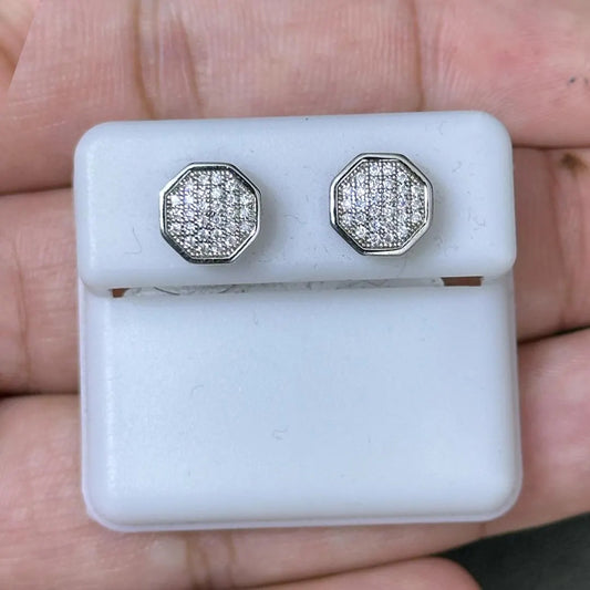 Moissanite Earrings 034