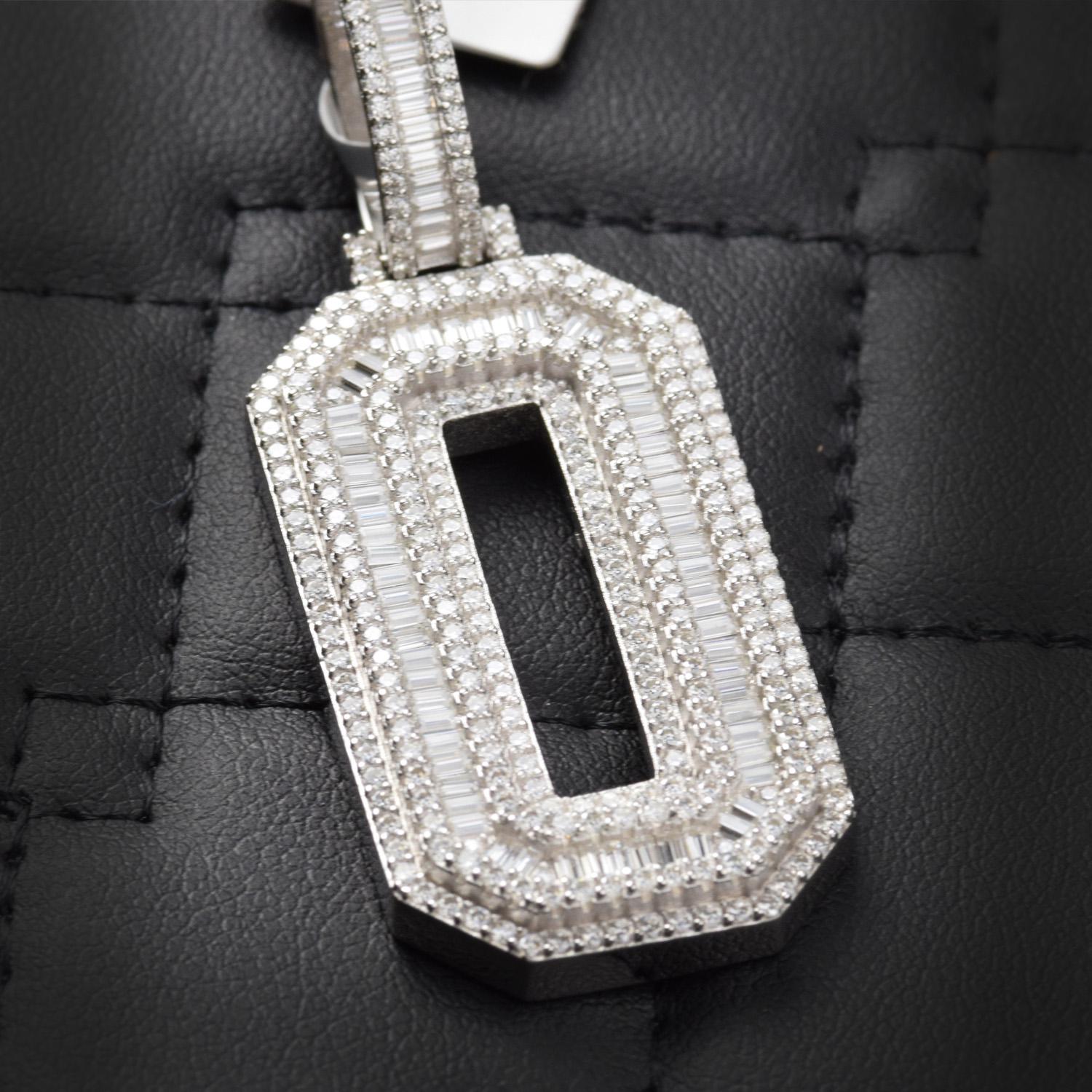 Moissanite Pendant 052