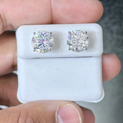 Moissanite Earrings 040