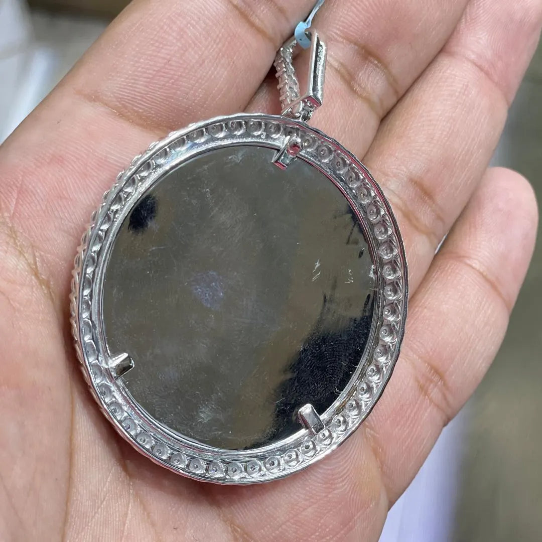 Moissanite Pendant 024