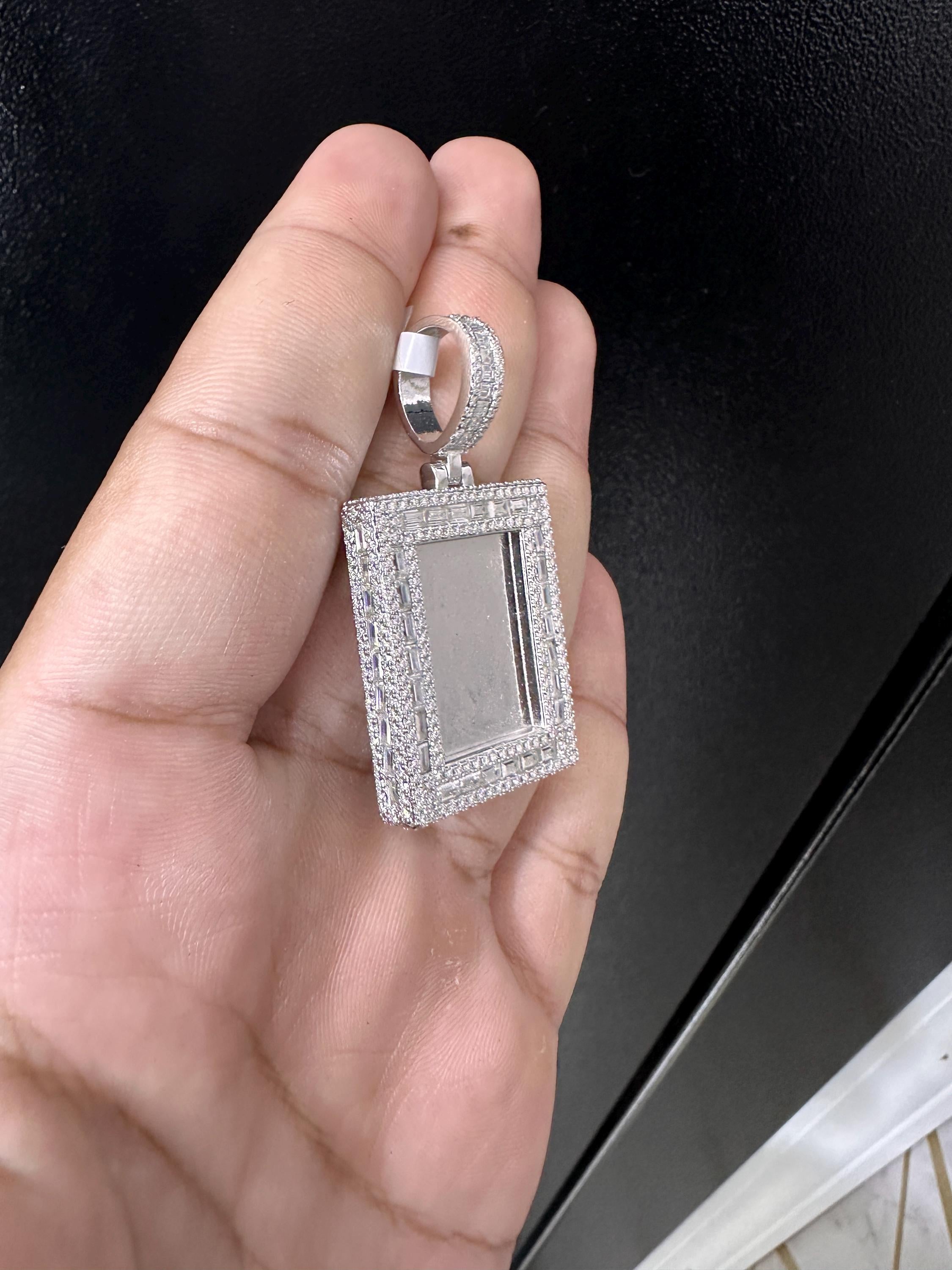Moissanite Pendant 021