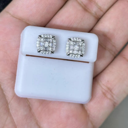 Moissanite Earrings 029