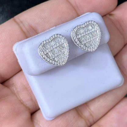 Moissanite Earrings 010