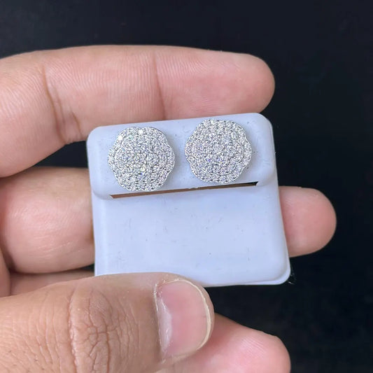 Moissanite Earrings 019