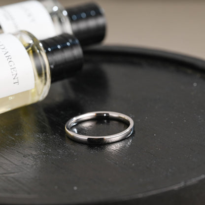 Solid Gold Citrine & Turquoise Wedding Band, Matching Ring