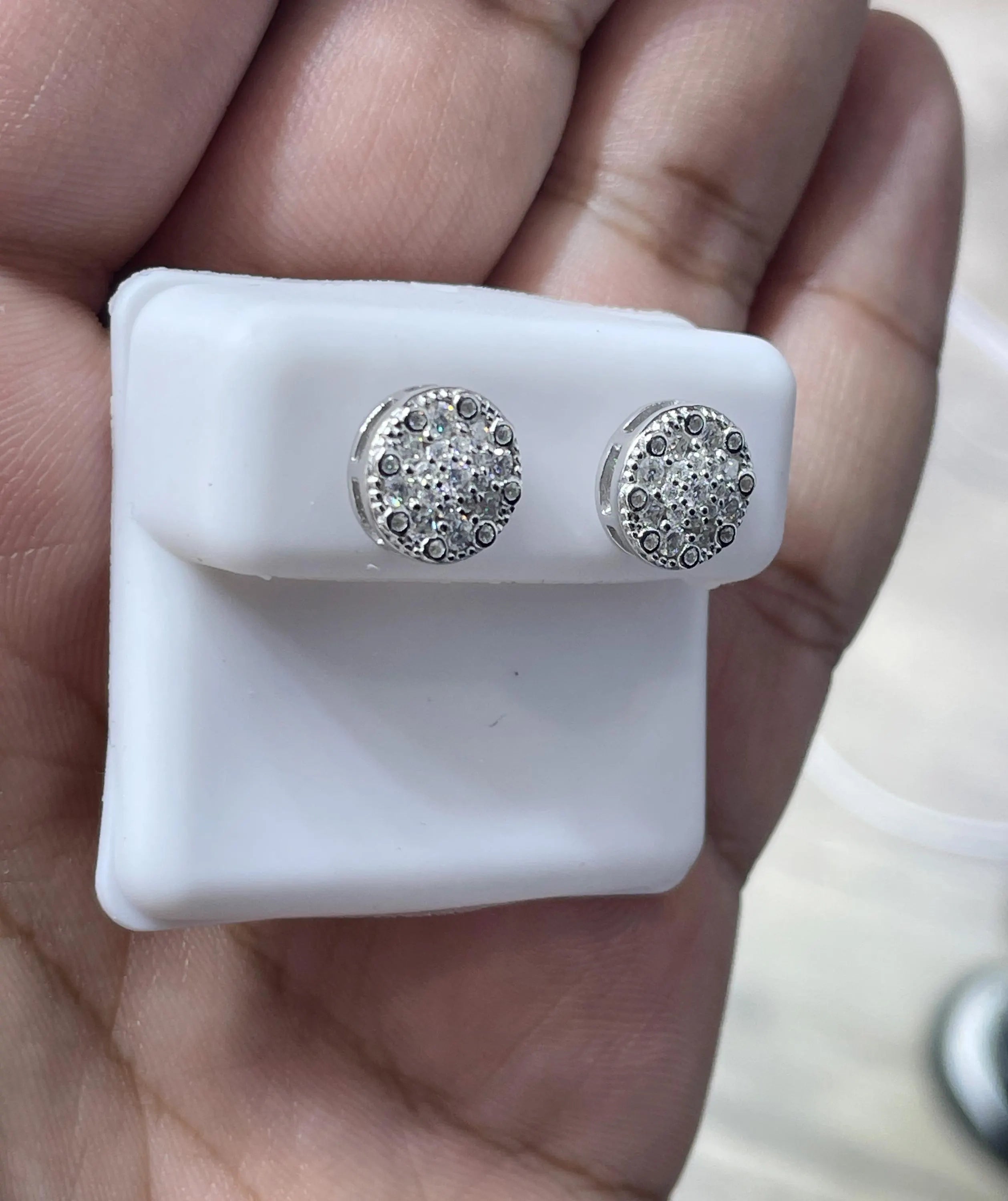 Moissanite Earrings 036
