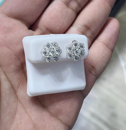 Moissanite Earrings 042