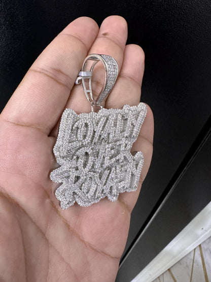 Moissanite Pendant 017